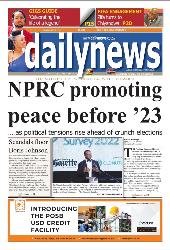 NPRC promoting peace before 2023